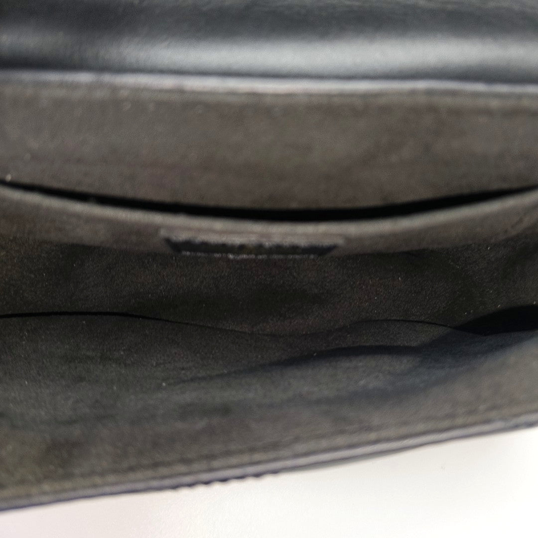 NEW WAVE PM Quilted Calfskin Black