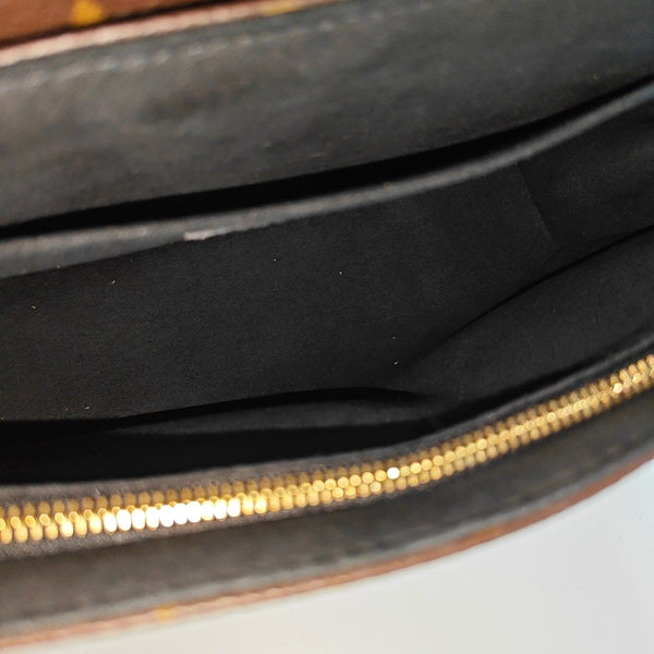 SAINT PLACIDE Monogram Coated Canvas Black