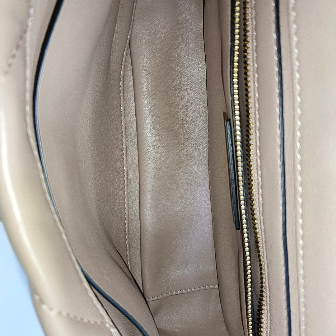 Roman Stud Quilted Lambskin Pink
