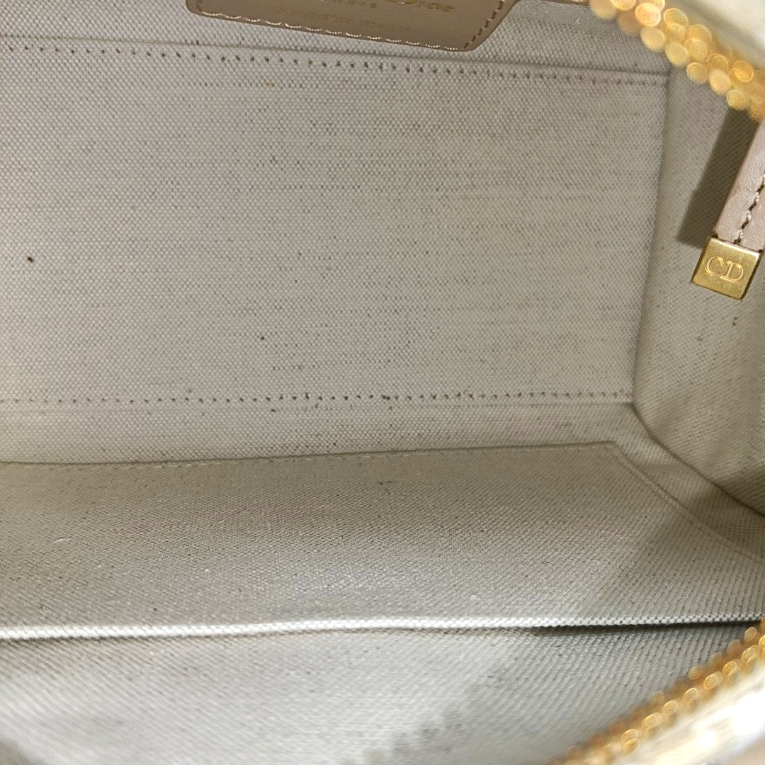 Boston Oblique Canvas Beige