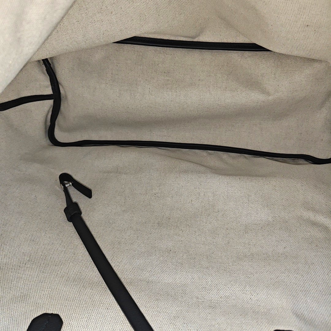 Saint Louis PM Coated Canvas Black