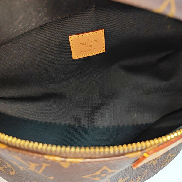BUMBAG Monogram Coated Canvas Brown
