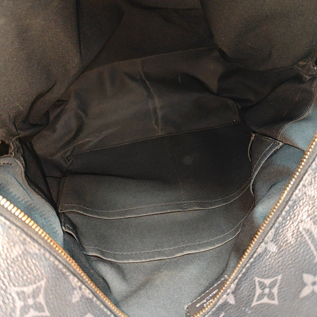 DISCOVERY Monogram Coated Canvas Gray