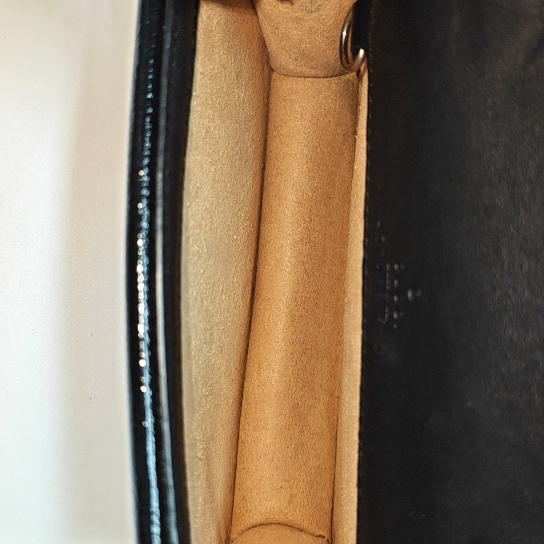 Dionysus Super Mini Monogram Suede Black