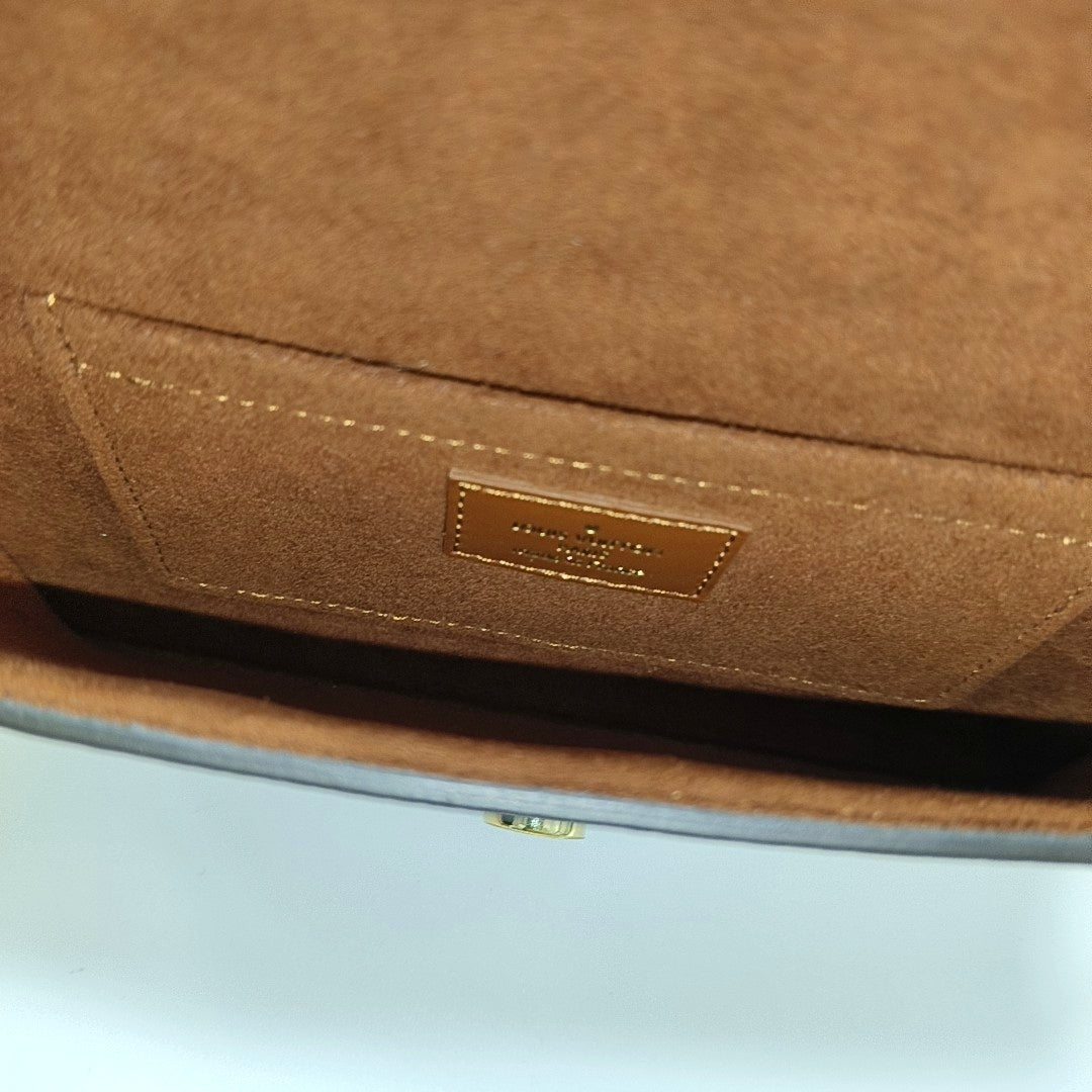 PADLOCK Monogram Coated Canvas Brown