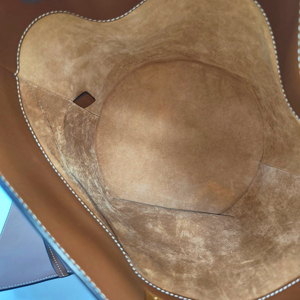 BUCKET 16 Calfskin Brown