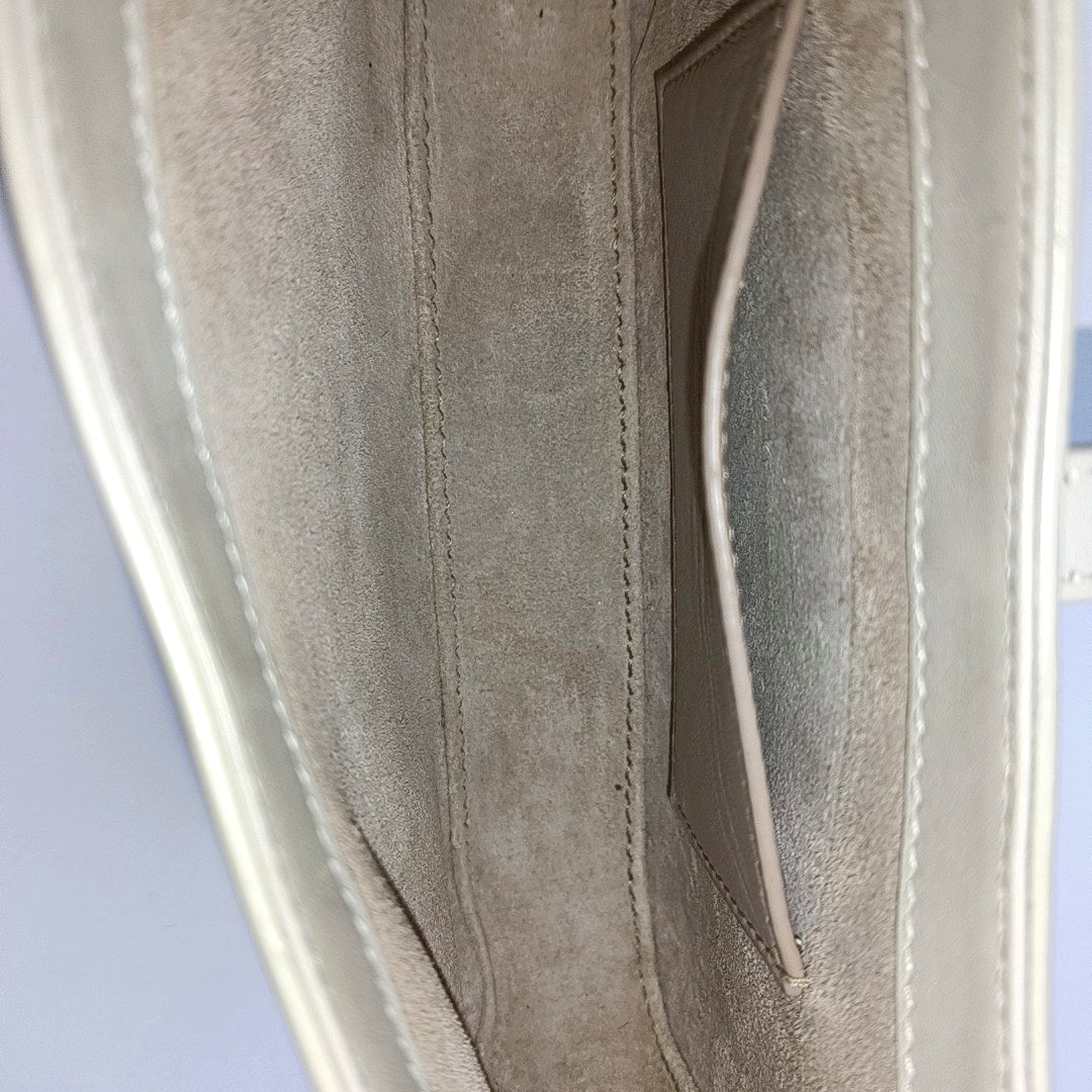 LE 5 À 7 Mini Calfskin White