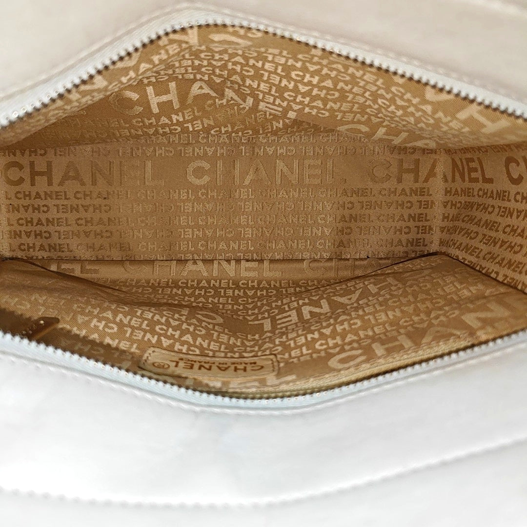 CHOCOLATE BAR Lambskin White