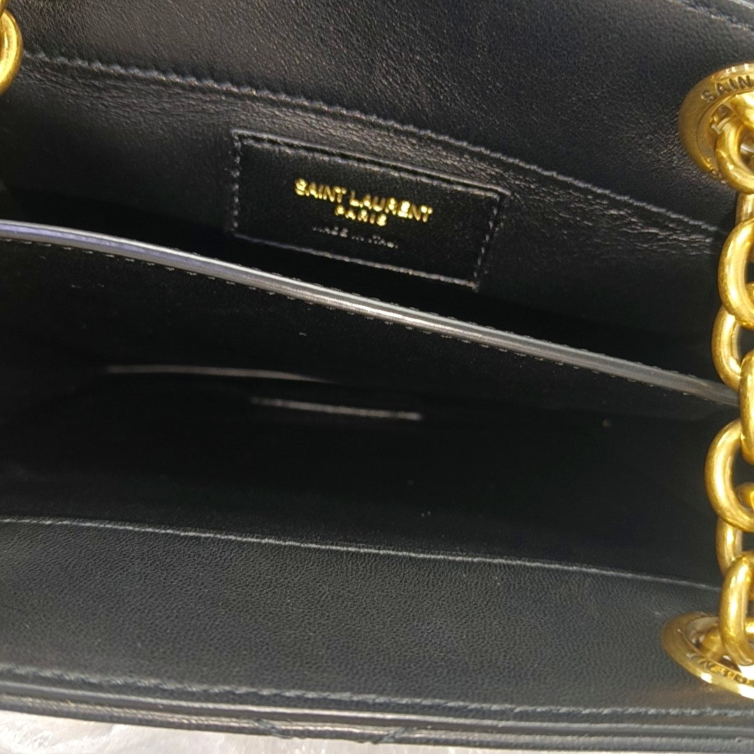LE MAILLON Quilted Lambskin Black