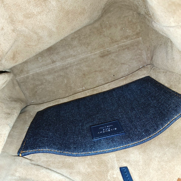 Denim Shoulder Bag Blue