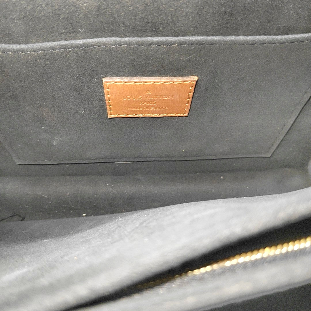 DAUPHINE MM Monogram Coated Canvas Brown