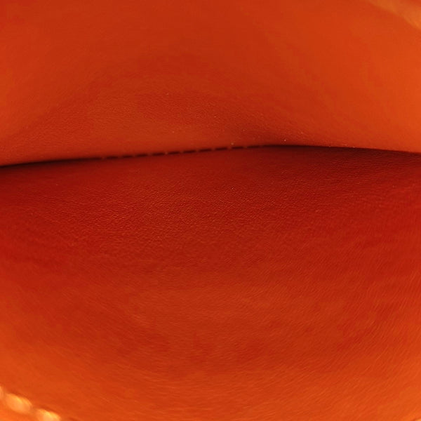 Calfskin Card Holder Orange