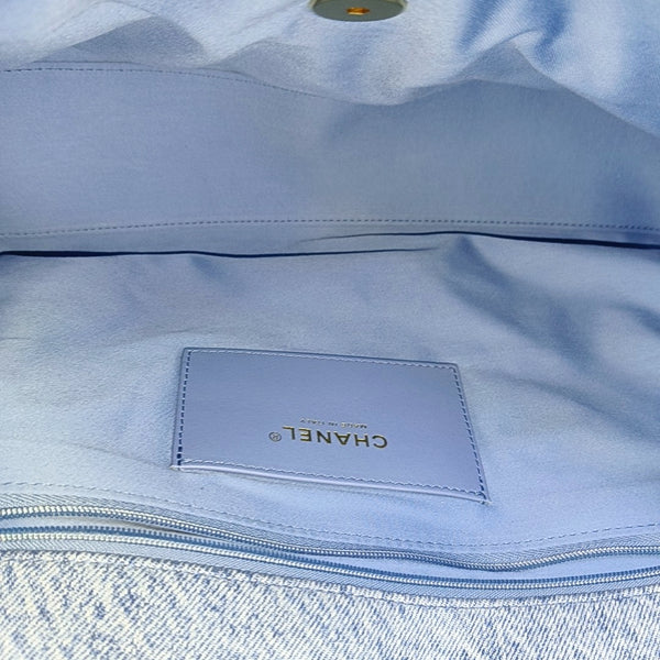 Suppletwins Quilted Denim Blue