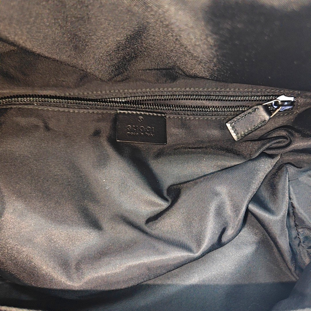 Fabric Belt Bag Black