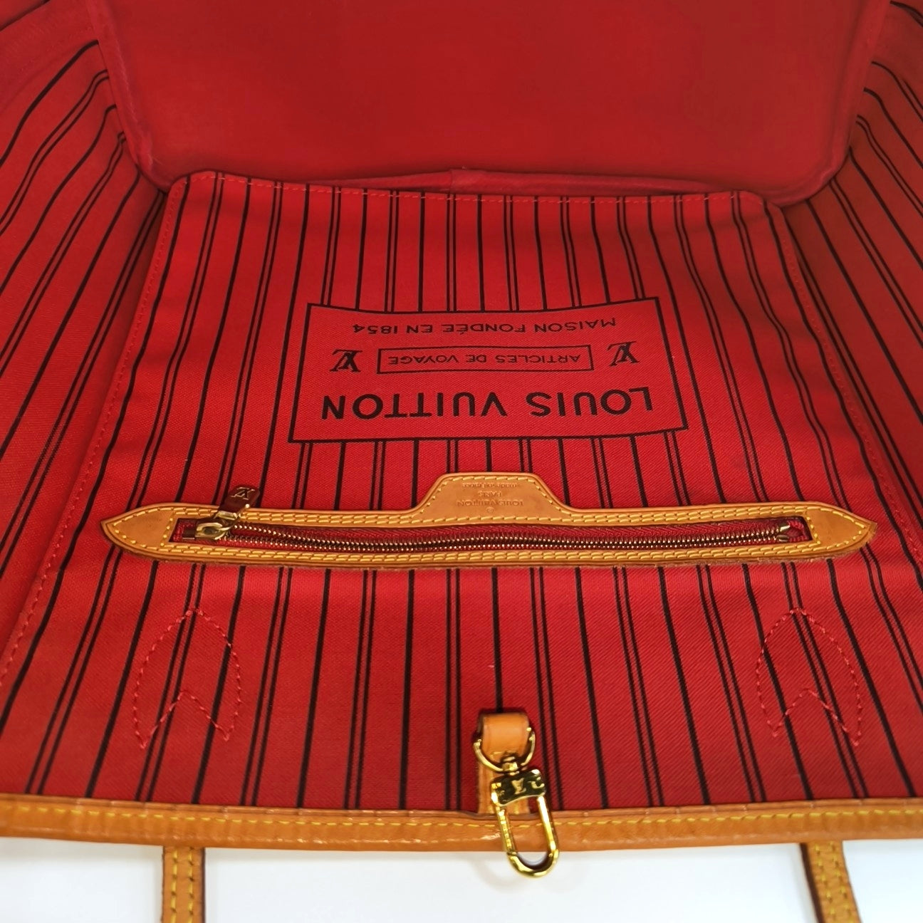 NEVERFULL MM Monogram Coated Canvas Brown