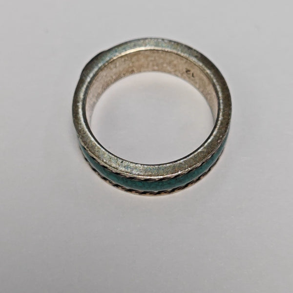 Interlocking G 925 Sterling Silver Ring HK 12
