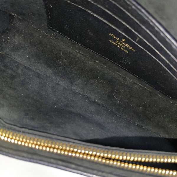 IVY Monogram Calfskin Black