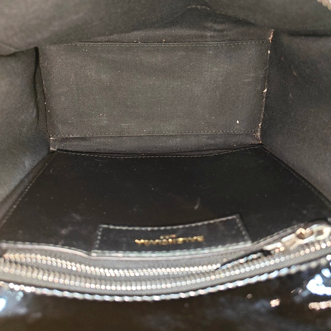 Bazar Patent Leather Black