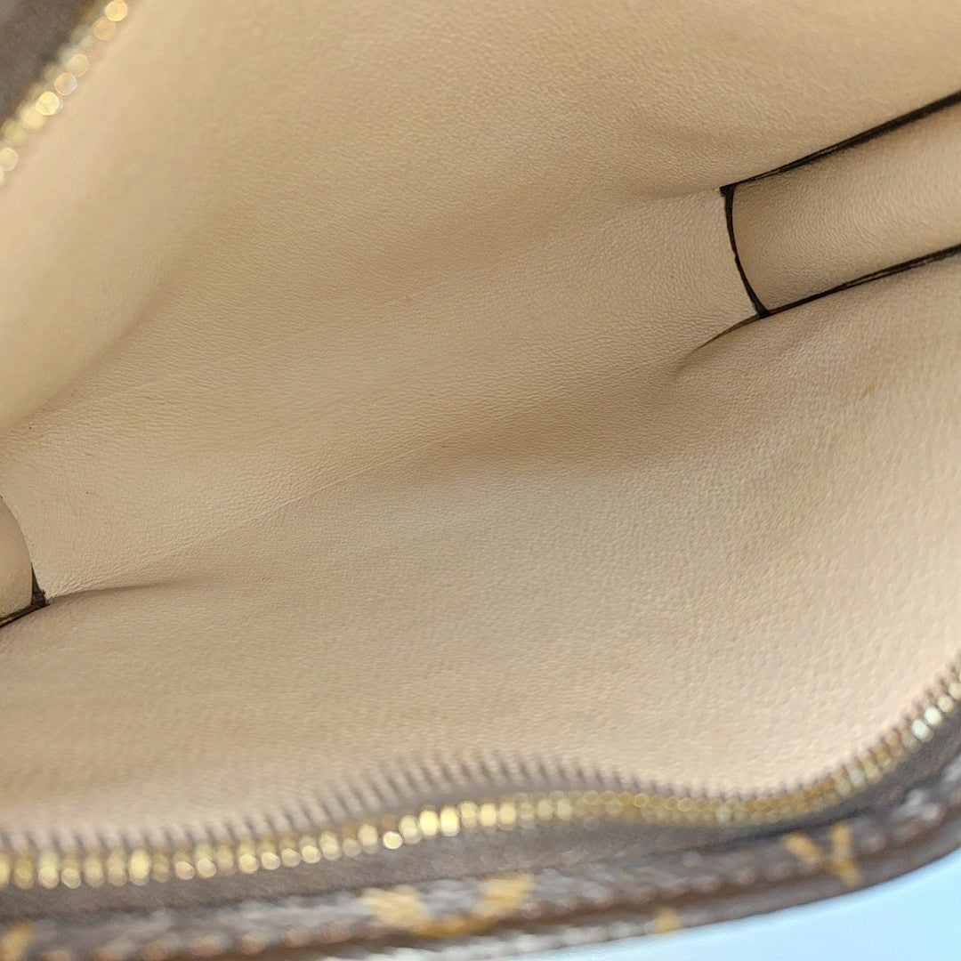 TOILET POCKET 26 Monogram Coated Canvas Brown