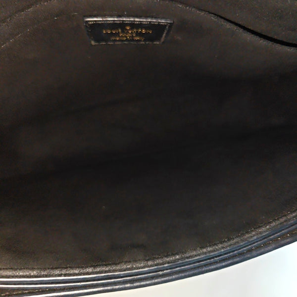 VERY Monogram Calfskin Black