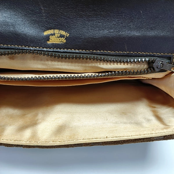 Monogram Velvet Brown