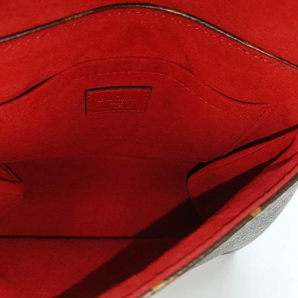 Authenticated pre-owned  LOCKY BB Monogram Coated Canvas Red - Shoulder Bag at Looply
