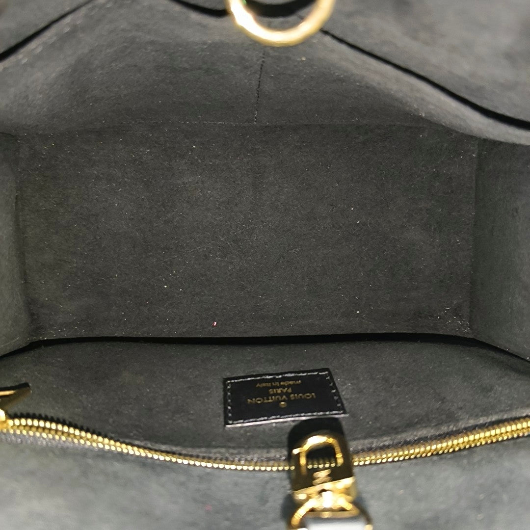 ONTHEGO PM Monogram Calfskin Black