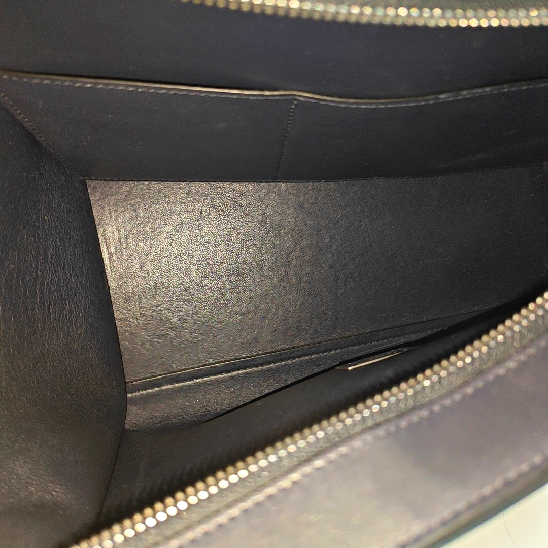 Authenticated pre-owned  TRAPEZE Small Calfskin Multicolor - Shoulder Bag at Looply