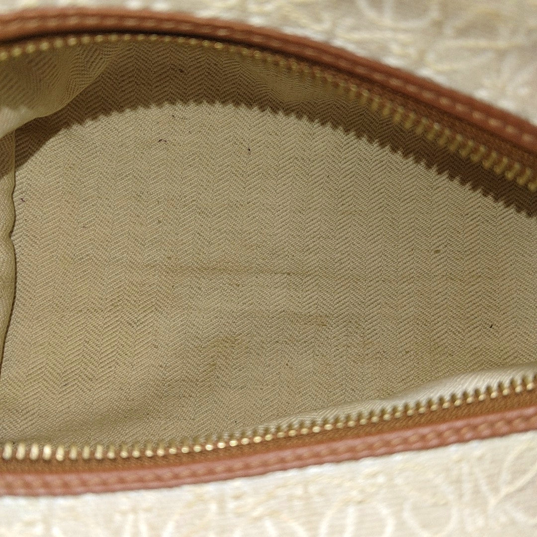 Cubi Monogram Canvas Beige