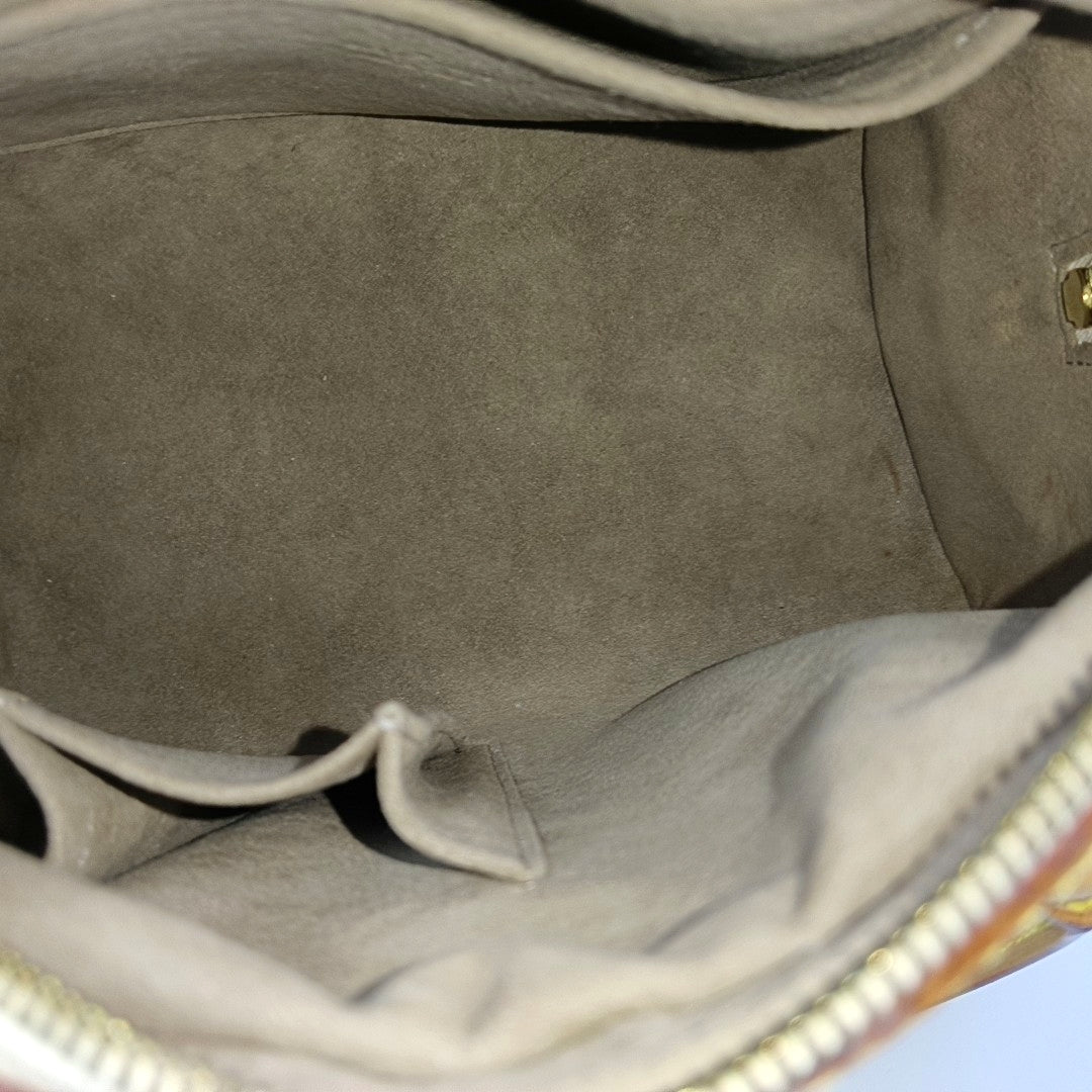 LV × TM PRISCILLA Monogram Coated Canvas Black