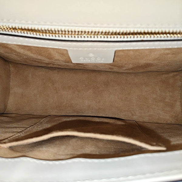 Sylvie Small Calfskin White