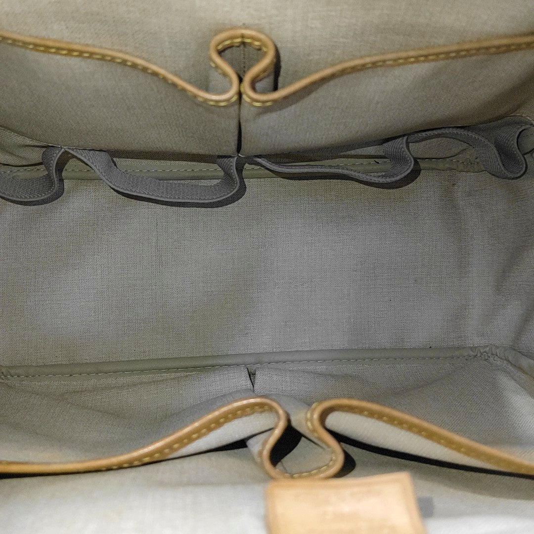 DEAUVILLE Monogram Coated Canvas Brown