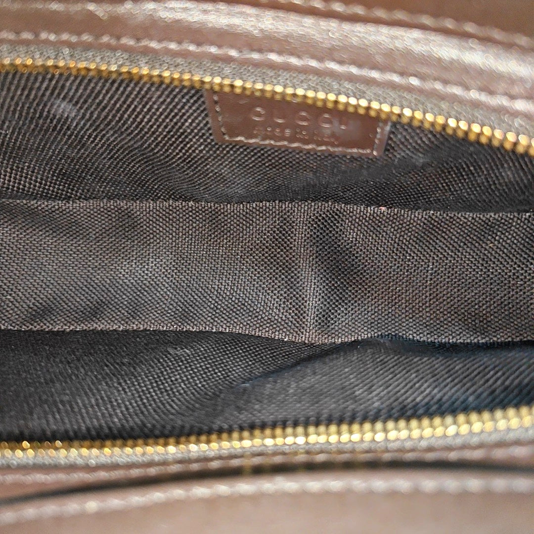 Moon Side Mini Monogram Coated Canvas Black