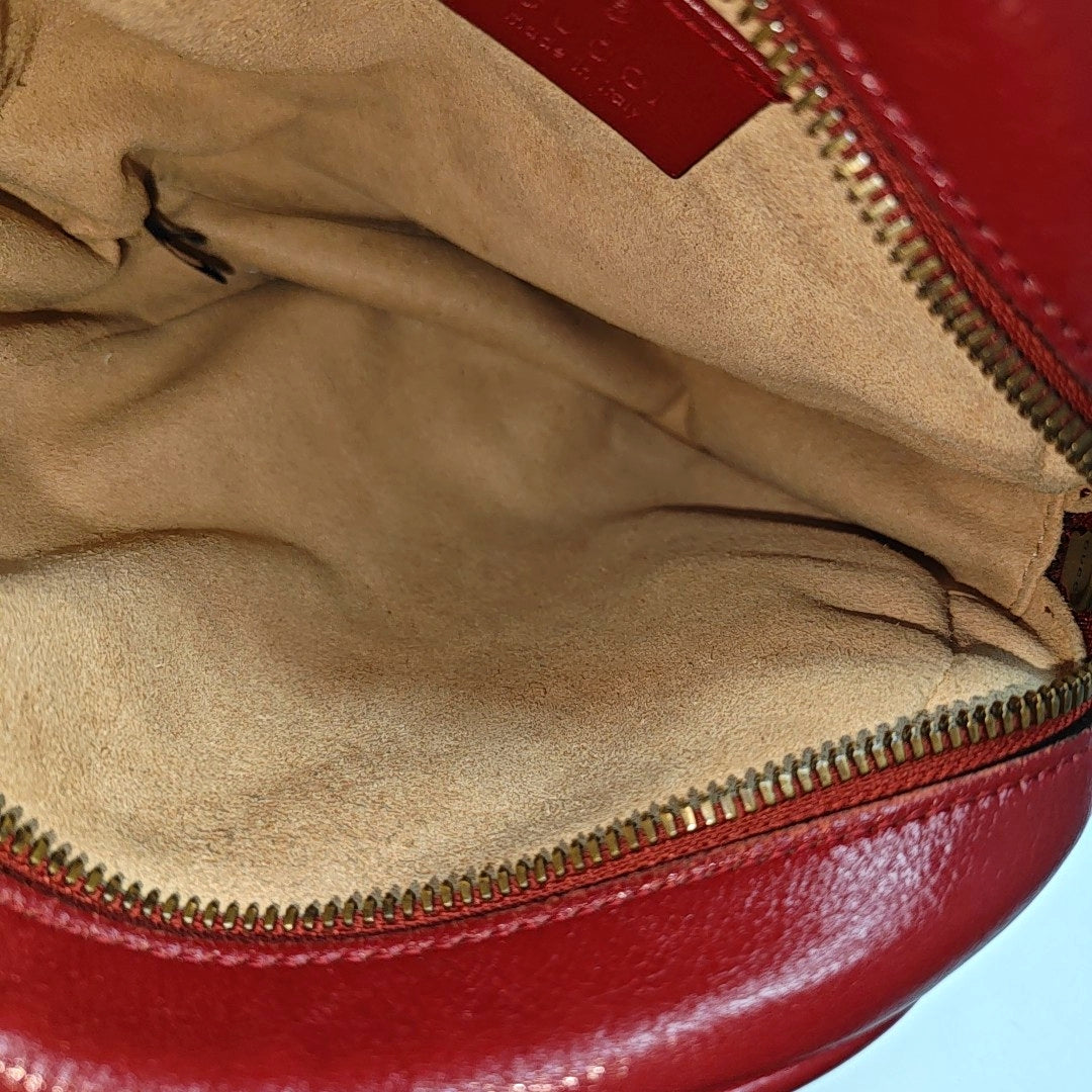 GG Marmont Mini Quilted Calfskin Red