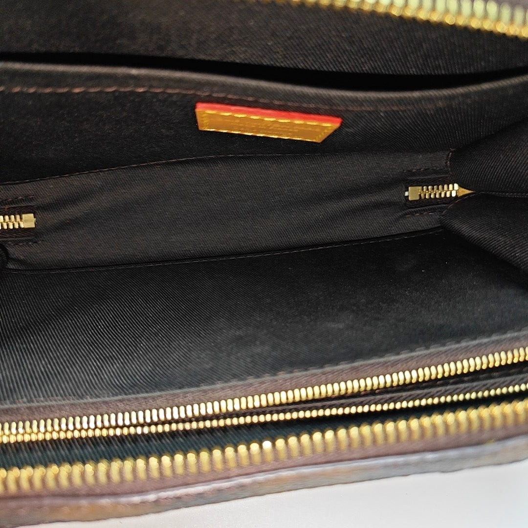 SOFT TRUNK Coated Canvas Brown