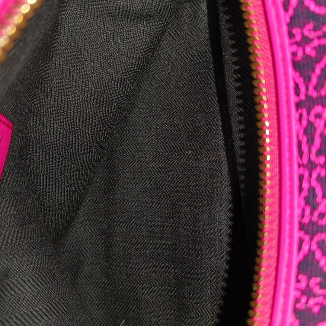 Monogram Canvas Top Handle Bag Pink