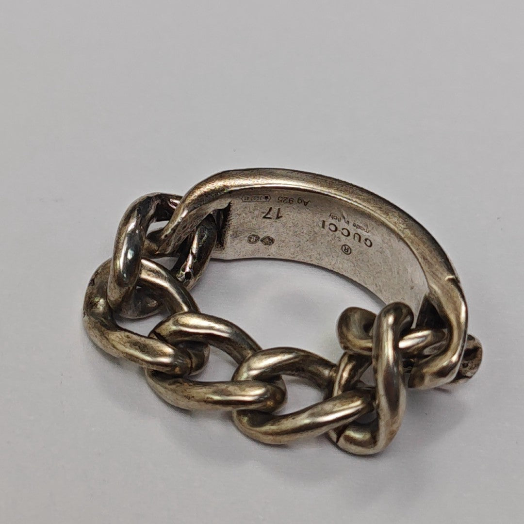 925 Sterling Silver Ring HK 17