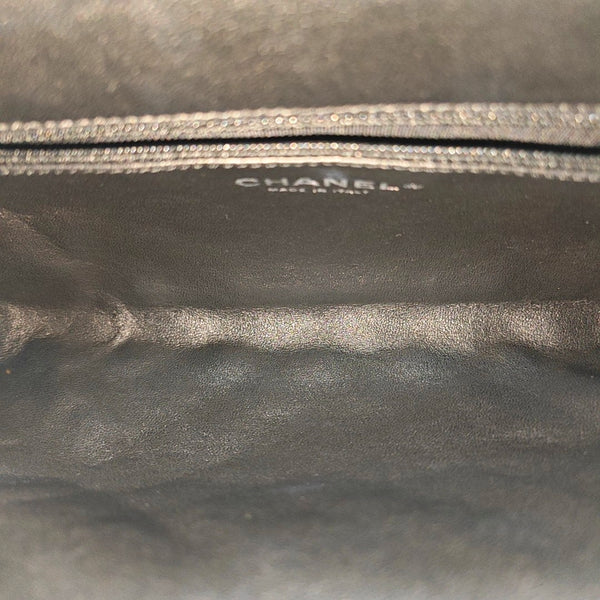 Quilted Lambskin Clutch Black
