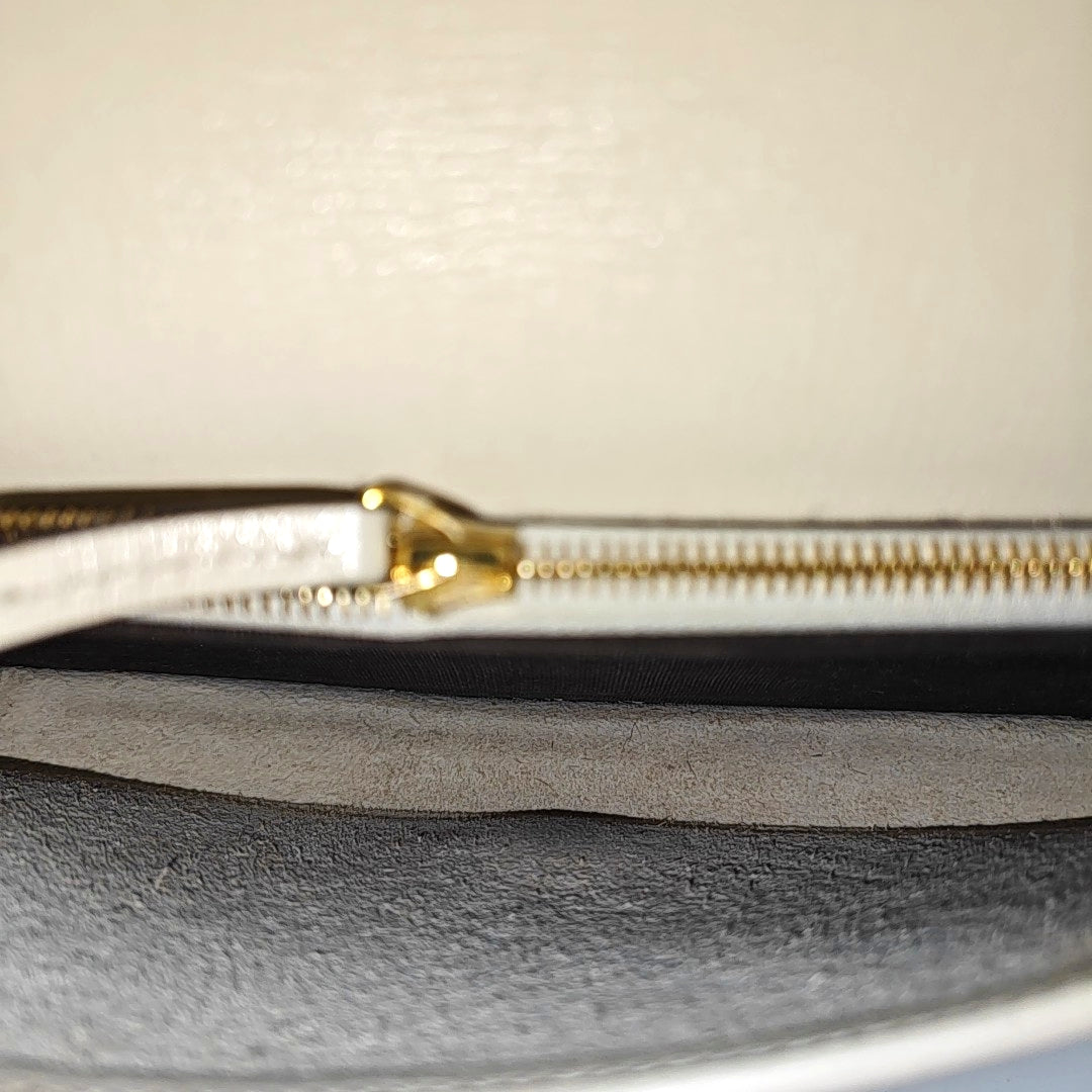 Horsebit 1955 WOC Monogram Coated Canvas Beige