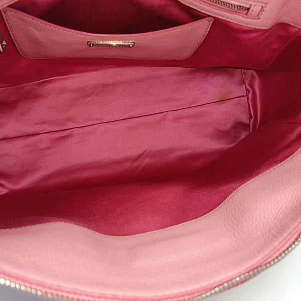 Calfskin Shoulder Bag Pink