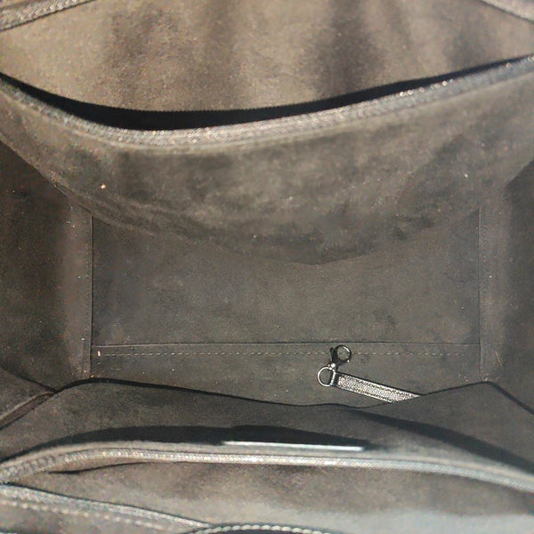 DEAUVILLE Small Calfskin Black