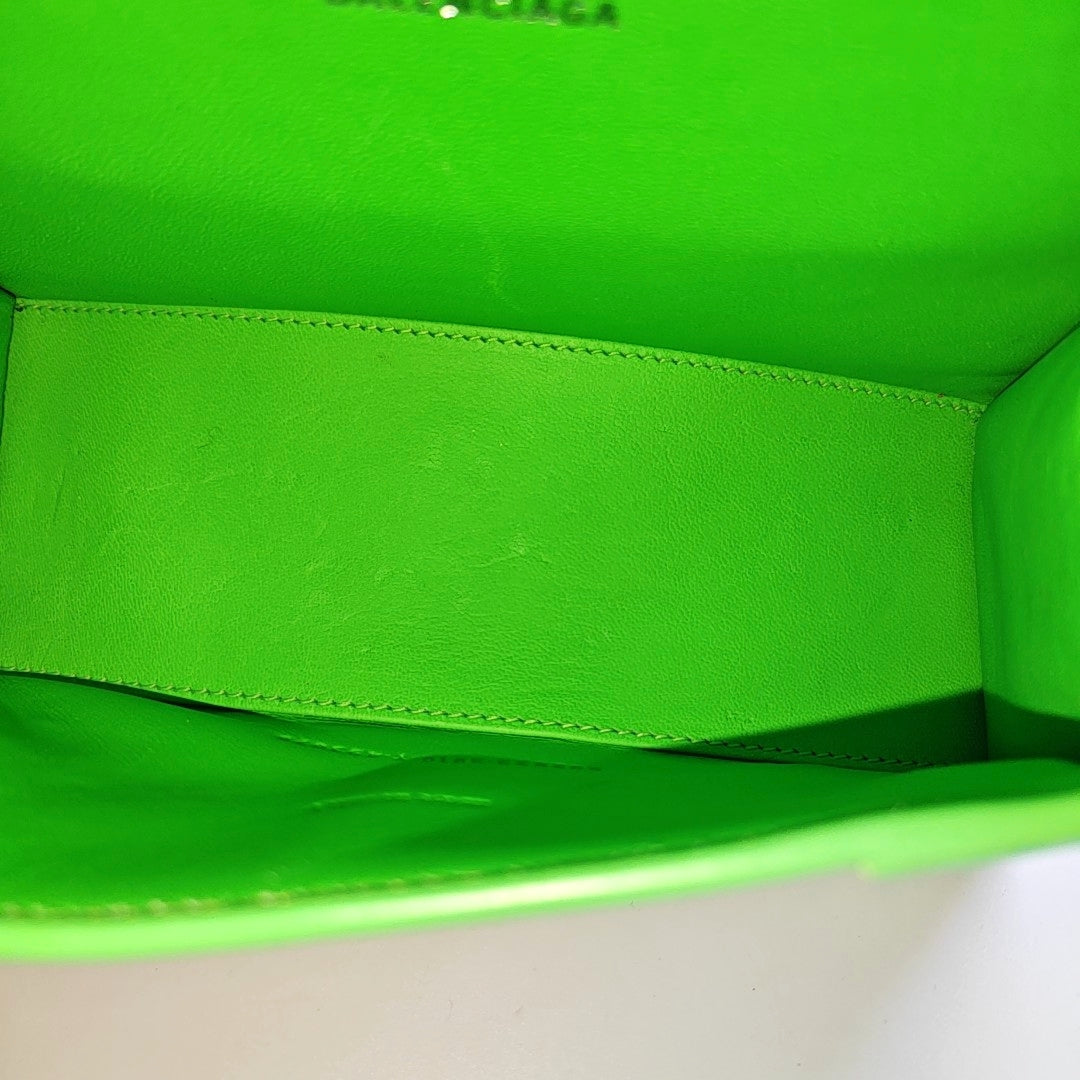 Hourglass XS Calfskin Green