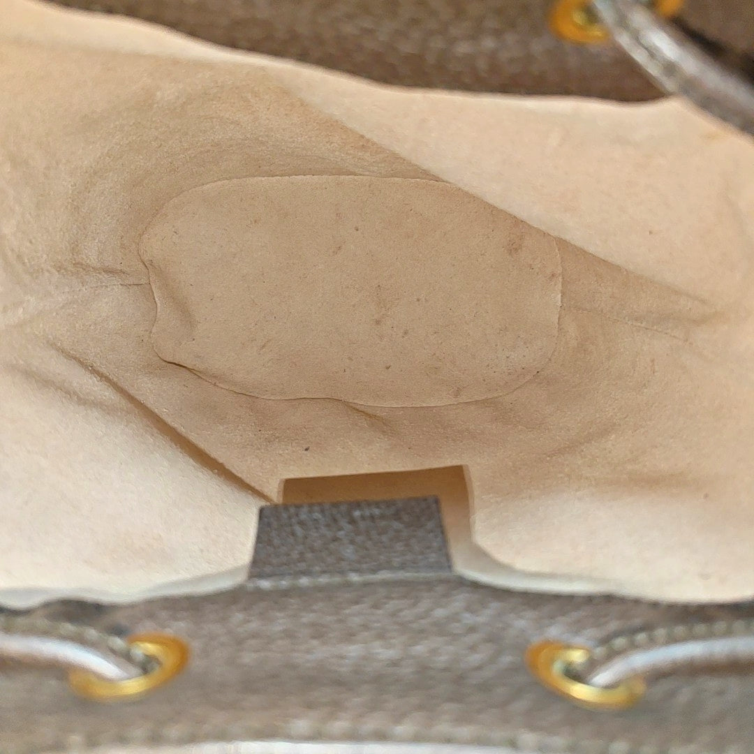 Ophidia Mini Monogram Coated Canvas Beige