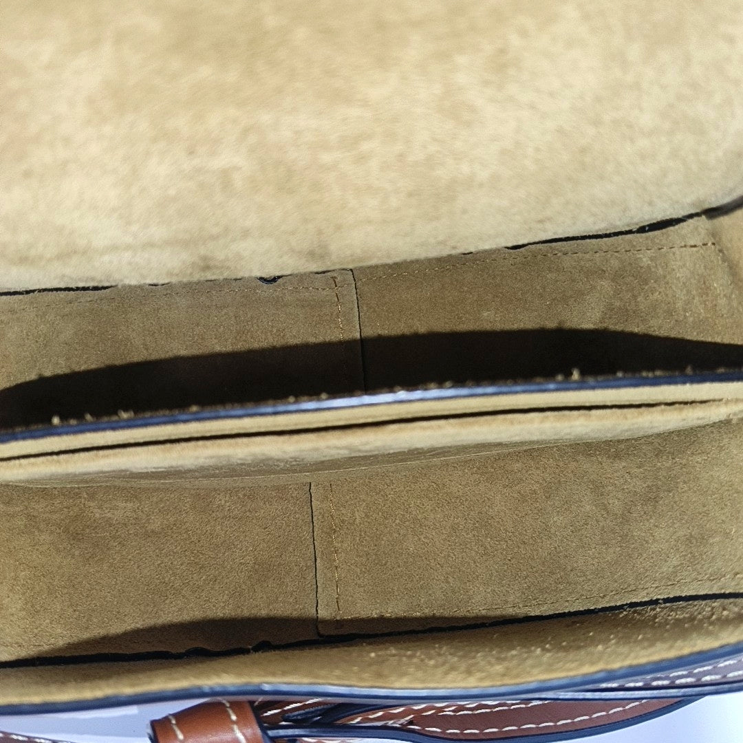 Gate Small Calfskin Brown