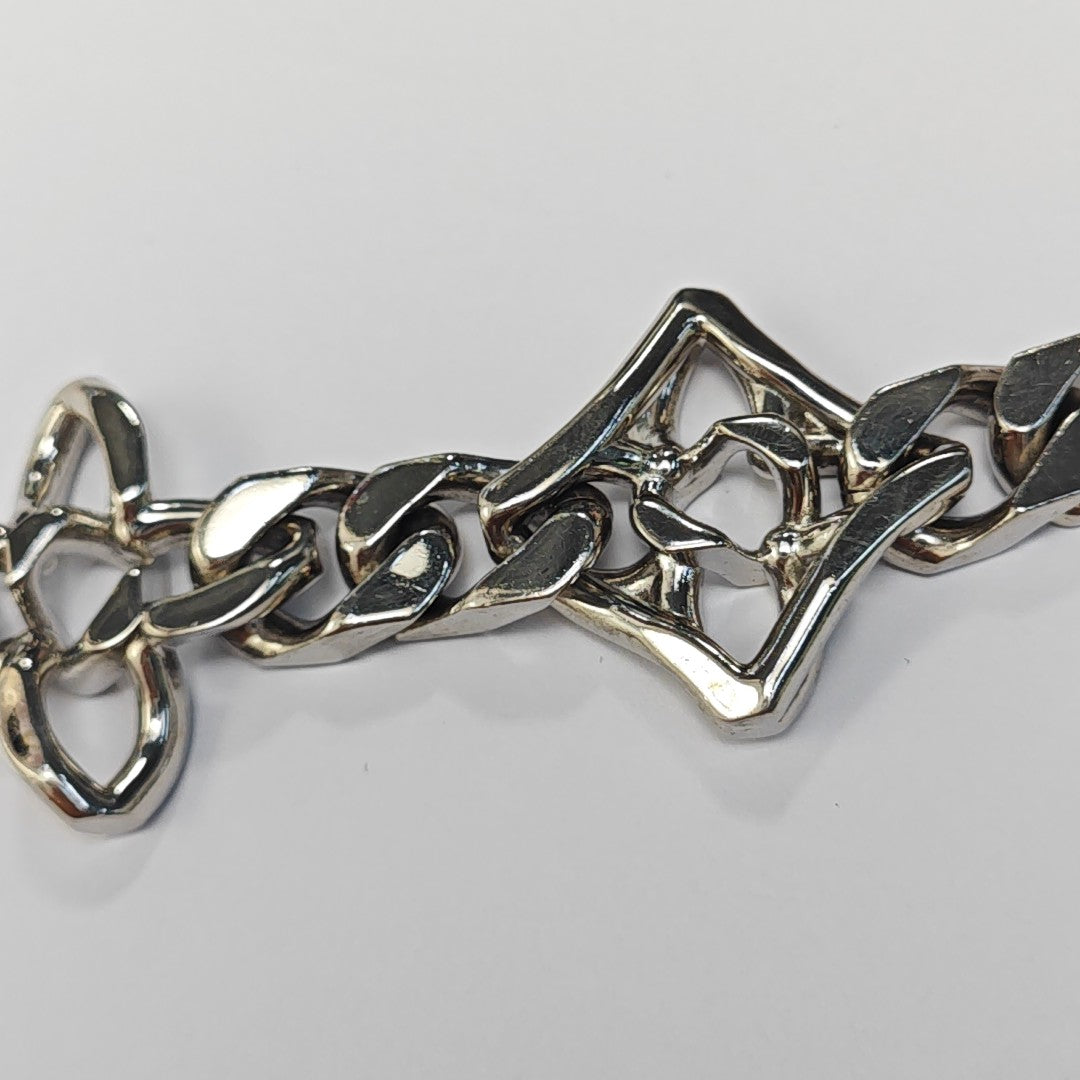 Metal Bag Charm Silver