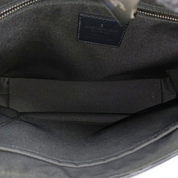 VOYAGER PM Monogram Coated Canvas Black