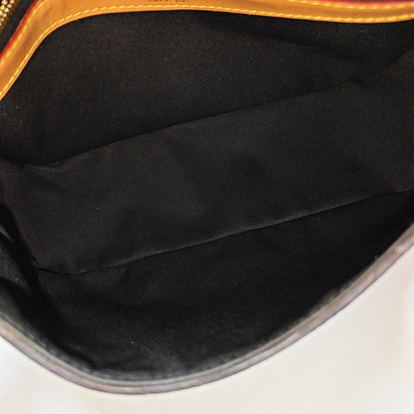 DIANE Monogram Coated Canvas Brown