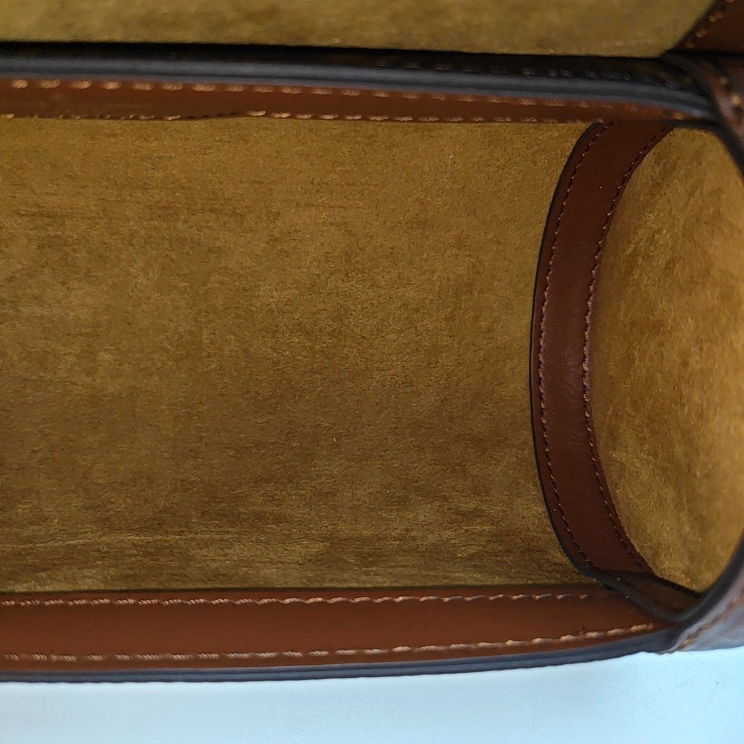 PAPILLON 19 Monogram Coated Canvas Brown