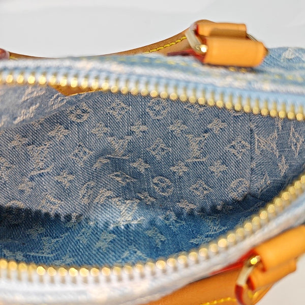 SPEEDY Mini Monogram Denim Blue