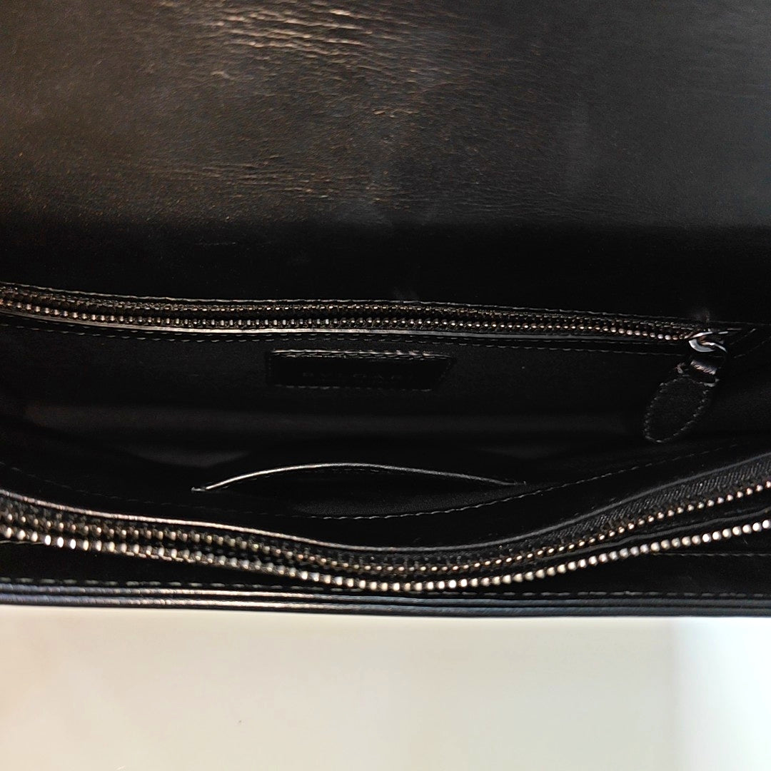 SERPENTI FOREVER Medium Calfskin Black